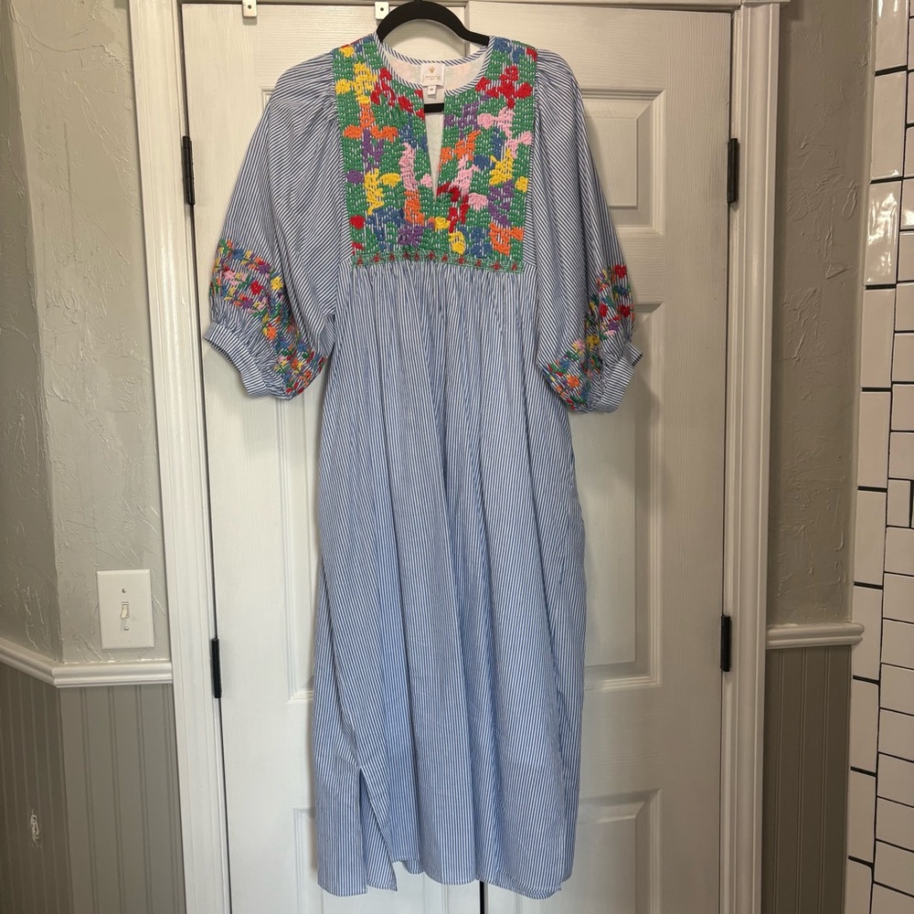 J.Marie Embroidered Dress